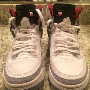 5y Air Jordan Spizike OG White/Cement